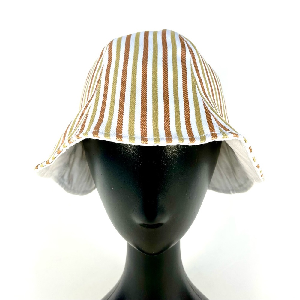 San‎ Diego Hat Co Bucket Hat Womens Small Striped Cotton Retro Y2K Festival NWT - Picture 6 of 11